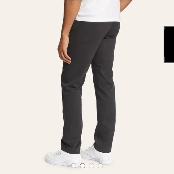 Eddie Bauer Men's Flex Wrinkle-Resistant Sport Chinos - Classic 35x32 - Picture 2 of 13